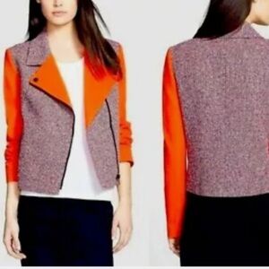Classiques Entier Orange and Gray Blazer